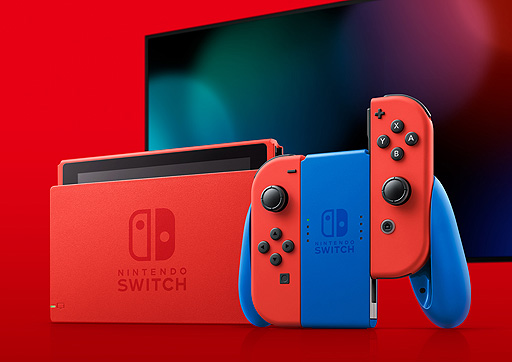 画像ギャラリー No.002のサムネイル画像 / Switch新色「マリオレッド×ブルー セット」が2月12日に発売へ。本体カラーを変更した初のセットで，予約受付は1月25日より順次開始