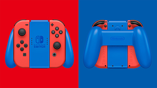 画像ギャラリー No.004のサムネイル画像 / Switch新色「マリオレッド×ブルー セット」が2月12日に発売へ。本体カラーを変更した初のセットで，予約受付は1月25日より順次開始