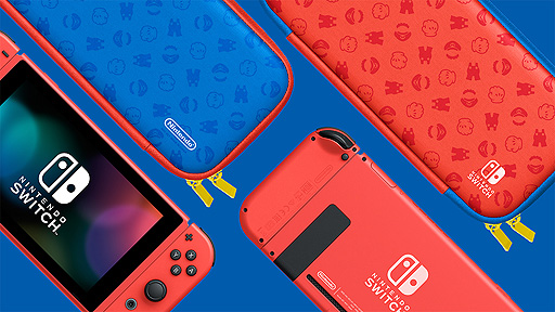 画像ギャラリー No.005のサムネイル画像 / Switch新色「マリオレッド×ブルー セット」が2月12日に発売へ。本体カラーを変更した初のセットで，予約受付は1月25日より順次開始