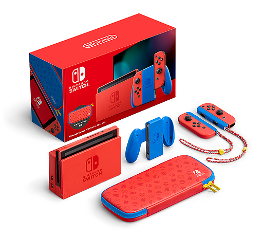 画像ギャラリー No.012のサムネイル画像 / Switch新色「マリオレッド×ブルー セット」が2月12日に発売へ。本体カラーを変更した初のセットで，予約受付は1月25日より順次開始