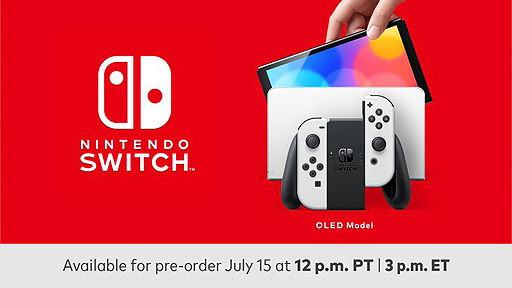 画像ギャラリー No.002のサムネイル画像 / 海外でNintendo Switch(有機ELモデル)の予約販売が始まる