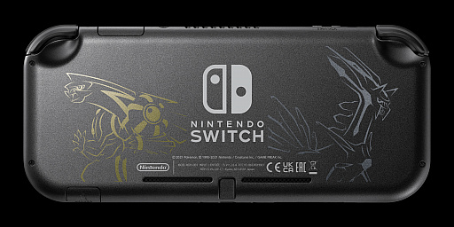 画像ギャラリー No.003のサムネイル画像 / 「Nintendo Switch Lite ディアルガ・パルキア」が2021年11月5日に発売。メタリックグレーの本体に伝説のポケモン2体をデザイン