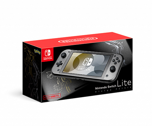 画像ギャラリー No.004のサムネイル画像 / 「Nintendo Switch Lite ディアルガ・パルキア」が2021年11月5日に発売。メタリックグレーの本体に伝説のポケモン2体をデザイン