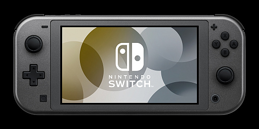 画像ギャラリー No.005のサムネイル画像 / 「Nintendo Switch Lite ディアルガ・パルキア」が2021年11月5日に発売。メタリックグレーの本体に伝説のポケモン2体をデザイン