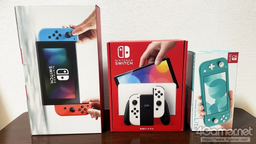 画像ギャラリー No.005のサムネイル画像 / 本日発売「Nintendo Switch(有機ELモデル)」を開封! 映像や本体の仕様は従来モデルと何が違うのか,写真や動画で比較してみた