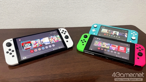 画像ギャラリー No.006のサムネイル画像 / 本日発売「Nintendo Switch(有機ELモデル)」を開封! 映像や本体の仕様は従来モデルと何が違うのか,写真や動画で比較してみた
