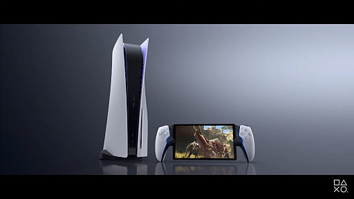 画像ギャラリー No.002のサムネイル画像 / PlayStation 5のゲームを手元で楽しめる? コントローラとディスプレイが一体化した新デバイスが発表に。ワイヤレスイヤホンも