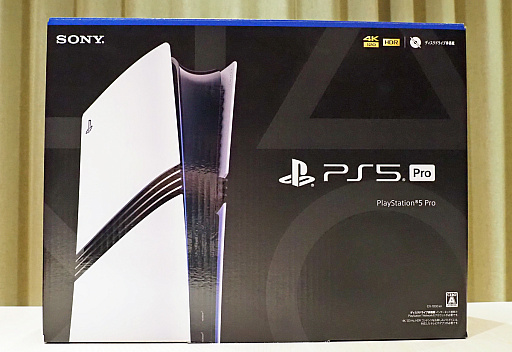 画像ギャラリー No.002のサムネイル画像 / これがPS5 Proの「箱」だ!!! みんな気になる外箱レビュー