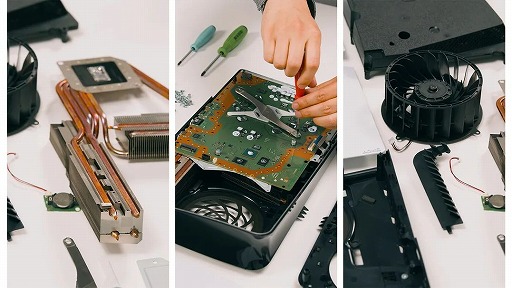 画像ギャラリー No.001のサムネイル画像 / PlayStation 5 Proを開発者が分解。各パーツに凝縮された最新技術とこだわりの工夫をPS Blogで公開。分解タイムラプス映像も