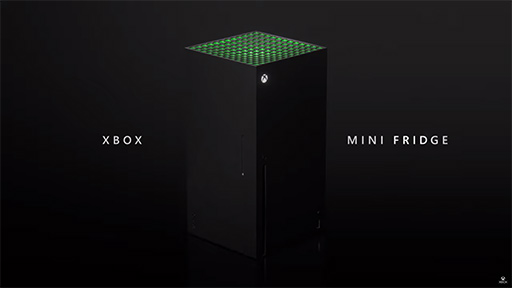画像ギャラリー No.002のサムネイル画像 / ［E3 2021］Xbox Series X型の小型冷蔵庫「Xbox Mini Fridge」が2021年末に発売