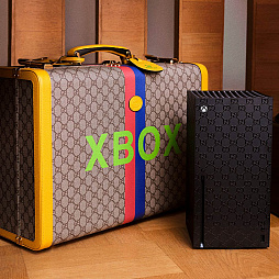 画像ギャラリー No.002のサムネイル画像 / Xbox Series Xと高級ファッションブランドGUCCIとのコラボが発表。100台限定のコラボモデルを発売予定