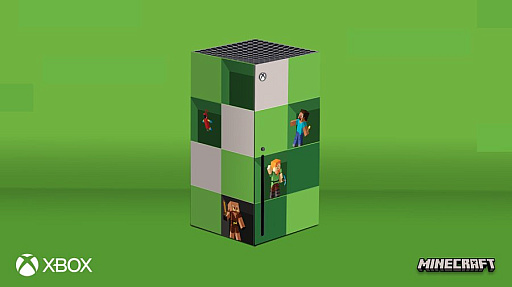 画像ギャラリー No.001のサムネイル画像 / Xbox Series X購入で,本体を「Minecraft」デザインにできるスキンシールが数量限定でもらえるキャンペーンがスタート