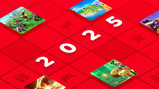 画像ギャラリー No.001のサムネイル画像 / 特設サイト「Nintendo Switch 2025年の振り返り」を公開。2017年までのプレイ記録も年ごとに確認でき,動画形式でダウンロードできる