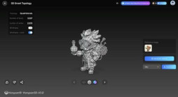 画像ギャラリー No.011のサムネイル画像 / テキストや画像から高品質な3Dアセットを瞬時に生成。Tencentが3Dモデリングツール「Hunyuan 3D Engine」をグローバル向けにリリース