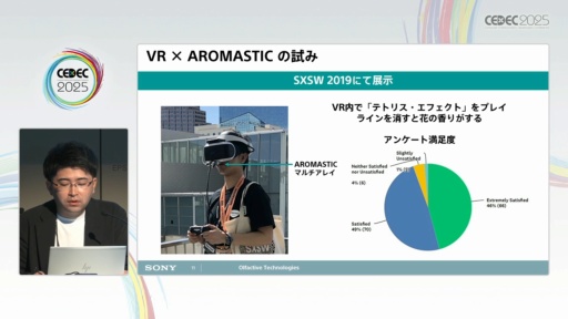 画像ギャラリー No.008のサムネイル画像 / においを手軽に制御するTensor Valveテクノロジーが創出する新たな価値［CEDEC 2025］