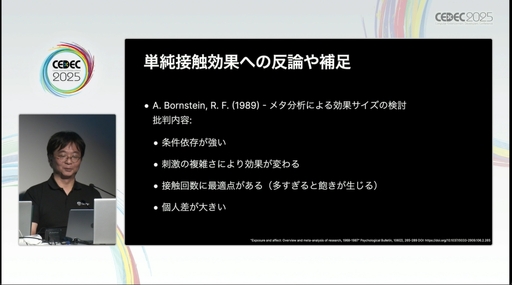 画像ギャラリー No.010のサムネイル画像 / “心理学の豆知識コレクション”には要注意。自分の直感を信じ，実証を行うことが呼びかけられたセッションをレポート［CEDEC 2025］