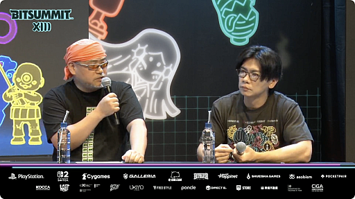 画像ギャラリー No.005のサムネイル画像 / 神谷英樹氏と野田クリスタルさんが，それぞれのゲーム作りについて語る。「スーパー野田ゲーMAKER」やBitSummitは業界の未来を背負う存在に［BitSummit］
