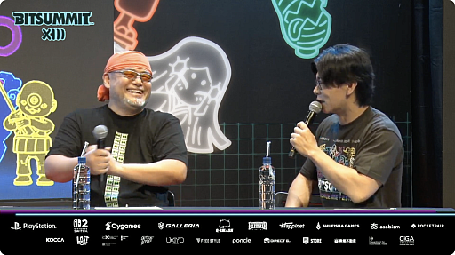 画像ギャラリー No.006のサムネイル画像 / 神谷英樹氏と野田クリスタルさんが，それぞれのゲーム作りについて語る。「スーパー野田ゲーMAKER」やBitSummitは業界の未来を背負う存在に［BitSummit］