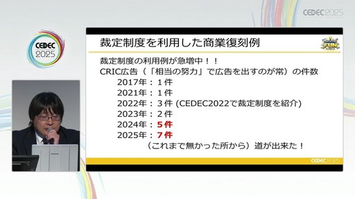 画像ギャラリー No.038のサムネイル画像 / ゲーム開発資料を保存し，展示などへの活用を目指す際には何が問題になるのか？　押さえておきたいイベントと法律の両面での壁［CEDEC 2025］
