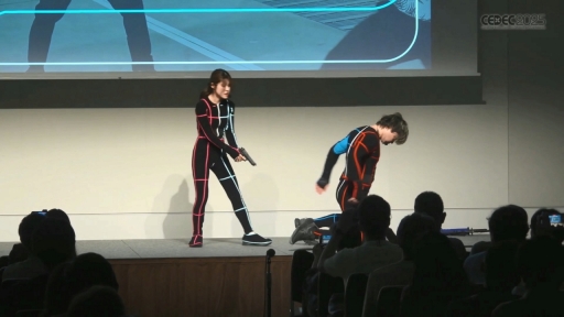 画像ギャラリー No.013のサムネイル画像 / 「殺陣」の3要素とは何なのか。バトルシーン制作のノウハウをモーションアクターが語る！［CEDEC 2025］