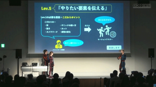 画像ギャラリー No.014のサムネイル画像 / 「殺陣」の3要素とは何なのか。バトルシーン制作のノウハウをモーションアクターが語る！［CEDEC 2025］