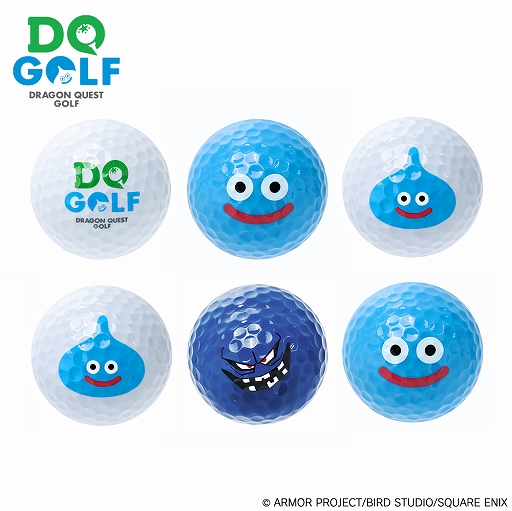 画像ギャラリー No.003のサムネイル画像 / ゴルフ用品ブランド「DRAGON QUEST GOLF」より,ゴルフボールやクリップマーカー,ヘッドカバー,キャディバッグが発売決定