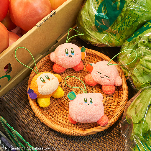 画像ギャラリー No.004のサムネイル画像 / 「星のカービィキャンペーン in ナムコ とれたて!プププやさい」がナムコのクレーンゲームで12月12日からスタート。新景品も登場予定