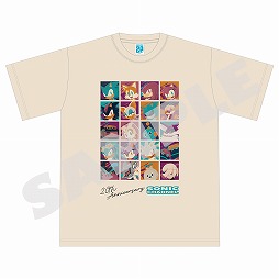 画像ギャラリー No.002のサムネイル画像 / 「ソニック」シリーズのキャラクターがずらり。「SONIC CHANNEL」20周年記念Tシャツ&ステッカーセットの予約受付がスタート