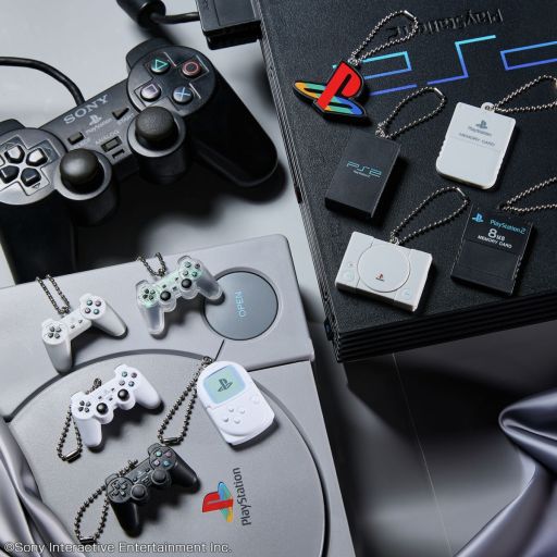 画像ギャラリー No.001のサムネイル画像 / 食玩「PlayStation/ミニチュアチャーム付きビスケット」，発売日が2月16日に決定。細部まで再現した精巧なミニチュアが付属