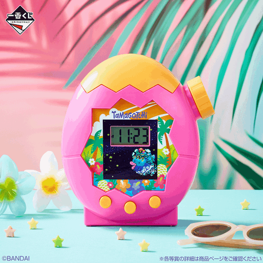画像ギャラリー No.001のサムネイル画像 / 「一番くじ たまごっち〜ぐるぐる発見！Tamagotchi Paradise！〜」全ラインナップを公開。でかべびまるっちブランケットinクッションなどが登場