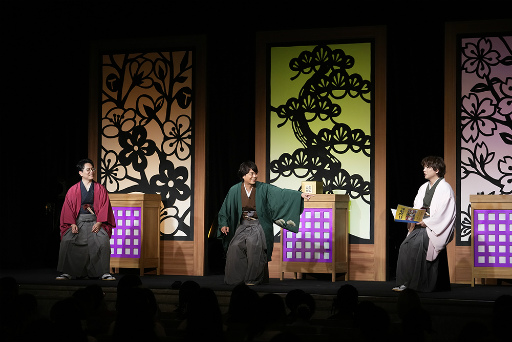 画像ギャラリー No.012のサムネイル画像 / 声優ってすげえ……！　3人のキャストが全20役以上を演じ分けた朗読劇「こえかぶ　朗読で楽しむ歌舞伎〜梅と松と桜〜篇」レポ