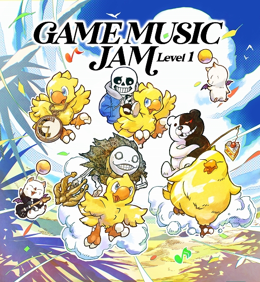 画像ギャラリー No.002のサムネイル画像 / 音楽ライブイベント「GAME MUSIC JAM - Level 1」に「ダンガンロンパ」の参加が決定。参加タイトルが勢ぞろいしたキービジュアルも公開