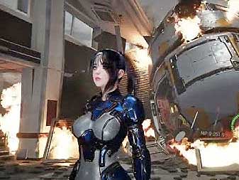 3Dグラフィックスが目を引くTPS「OMEGA Protocol」は，KOCCAゲーム人材院の学生による卒業制作だった［BIC2025］