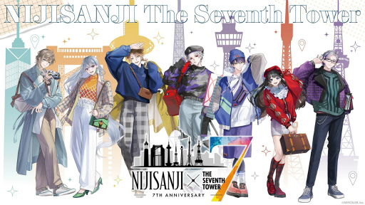 画像ギャラリー No.018のサムネイル画像 / 月ノ美兎さんとコラボ,圧巻の壁面パネルも登場。「NIJISANJI × THE SEVENTH TOWER」東京タワー編レポート