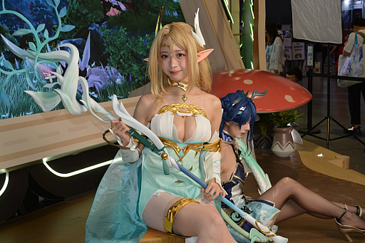画像ギャラリー No.018のサムネイル画像 / 中国オタクの最前線「BiliBili World 2025」は,チケット30万枚が35秒で完売。ゲーム関連の出展が増え,目が離せないイベントに
