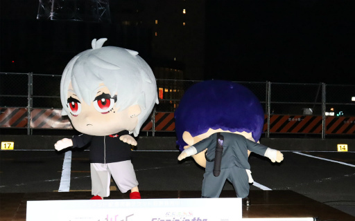 画像ギャラリー No.007のサムネイル画像 / ライブの成功を願ってライトアップ！　「にじさんじ×横浜マリンタワー」点灯式レポート。横浜らしい企画やビデオメッセージも