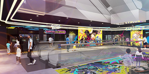 画像ギャラリー No.005のサムネイル画像 / カプコンの新アミューズメント施設「CAPCOMIX」,大阪・Hoopで今春オープン。“ココロもカラダもごちゃ混ぜで楽しめる”コンテンツを展開