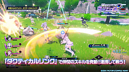 画像ギャラリー No.003のサムネイル画像 / 「超新時空ゲイム ネプテューヌ∞」PV第2弾を公開。四女神がゲームシステムを紹介