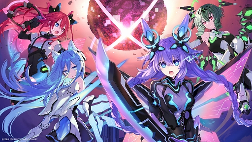 画像ギャラリー No.010のサムネイル画像 / 「超新時空ゲイム ネプテューヌ∞」PV第2弾を公開。四女神がゲームシステムを紹介