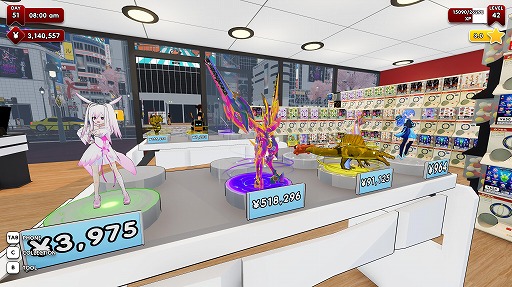 画像ギャラリー No.012のサムネイル画像 / 目指すは“伝説の痛店”。PC向け経営シム「秋葉原のガチャショップシミュレーター」，早期アクセスを2026年4月にSteamで開始