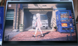 画像ギャラリー No.005のサムネイル画像 / ブラウン管を彷彿とさせる画面表現が特徴のADV「MONOPHOBIA」をプレイ。自称吸血鬼の少女と，霊感を持つ少女が不思議な事件に挑む［TGS2026］