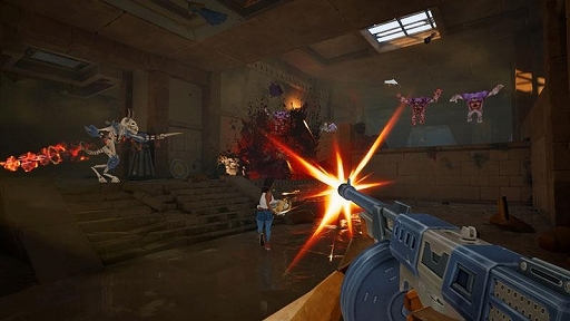 画像ギャラリー No.002のサムネイル画像 / マルチバースを舞台に敵の大群と戦うローグライトFPS「Serious Sam: Shatterverse」配信開始。最大5人でメンタルの軍勢に挑む