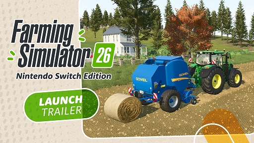 画像ギャラリー No.002のサムネイル画像 / Switch用ソフト「Farming Simulator 26」が発売。チャレンジシステムにより，多彩なタスクへ挑戦しながら農業を体験できる