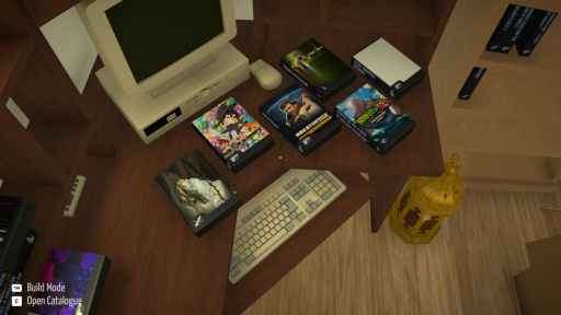 画像ギャラリー No.022のサムネイル画像 / ［プレイレポ］Steamの積みゲーを“物理的に積む”。早期アクセスが迫る部屋作りシム「BOXROOM」で自分だけの隠れ家を作ってみた