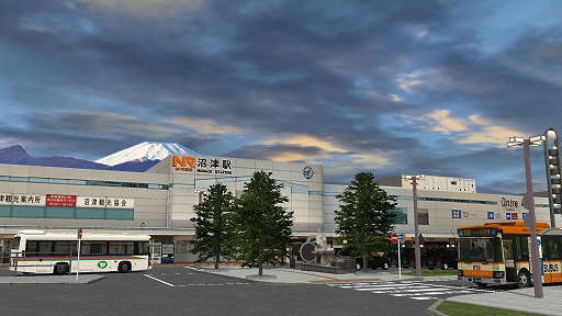 画像ギャラリー No.003のサムネイル画像 / バス運転シム「OMSI 2」,静岡県沼津市を1:1スケールで再現したDLC「Project Numazu」がリリース