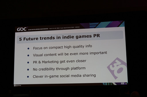 画像ギャラリー No.023のサムネイル画像 / ［GDC 2016］インディーズゲームのプロモーションは誰でもできる。その方法を教える実用的なレクチャーが開催