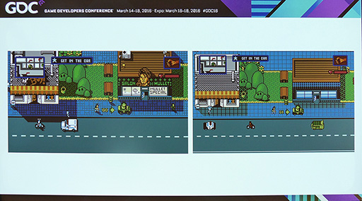 画像ギャラリー No.014のサムネイル画像 / ［GDC 2016］PS4のゲームをMS-DOSに移植？ 8bit風アクション「Retro City Rampage」開発者が21世紀におけるDOSゲーム開発を語った