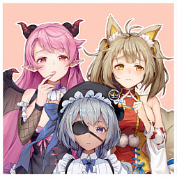 画像ギャラリー No.009のサムネイル画像 / 「DLsiteにじよめ」が「DLsiteにじGAME」へリニューアル。新マスコットが登場
