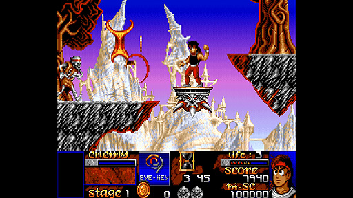 画像ギャラリー No.003のサムネイル画像 / MS-DOS版「Risky Woods」がGOG.comに登場。国内では“邪神ドラクソス”の名でメガドライブ版が展開されたプラットフォームアクション