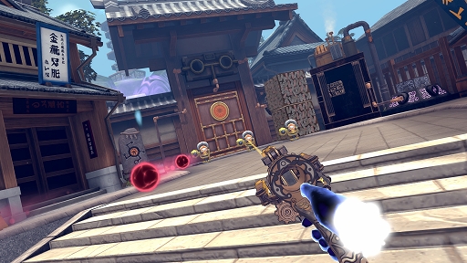 画像ギャラリー No.009のサムネイル画像 / あまたの新作VRゲーム「オノゴロ物語 〜The Tales of Onogoro〜」試遊レポート&インタビュー。快活な巫女と協力して,荒ぶる“カミ”に挑め!